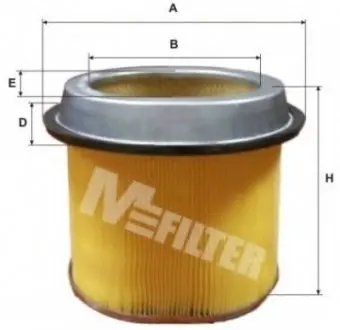 Повітряний фільтр MFILTER A 254 M-FILTER A254 (фото 1)