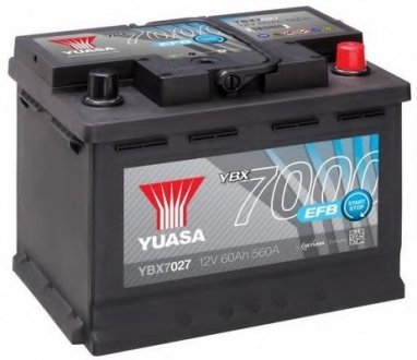 Акумулятор YUASA YBX7027 (фото 1)
