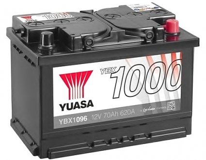 Стартерная аккумуляторная батарея YUASA YBX1096 (фото 1)