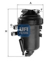 Топливный фильтр UFI 5516300 (фото 1)