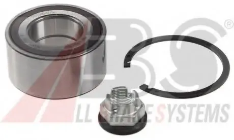 Підшипник маточини перед. Renault Duster/Fluence/Megan 09- A.B.S. A.B.S. 201402