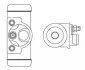 Колісний гальмівний циліндр BOSCH F026002344 (фото 5)
