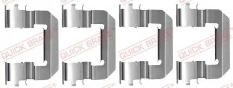 Монтажний компл.,гальм.колодки QUICK BRAKE 1090014