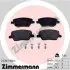 Колодки тормозные дисковые ZIMMERMANN 22397.190.1 223971901
