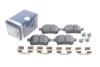 Тормозные колодки дисковые OPEL Adam/Corsa \&#039;\&#039;R BOSCH 0986494825 (фото 2)