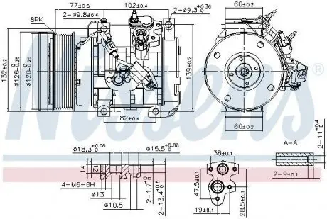 Компрессор NISSENS 890153