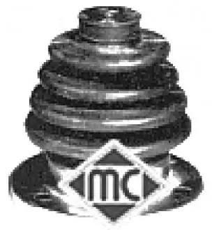 Комплект пылника, приводной вал Metalcaucho 01455