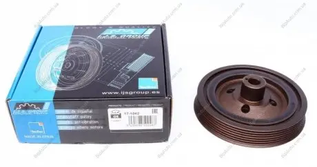 Шків колінвалу Ford Connect 1.8D 02- (6PK) 17-1042 IJS GROUP 171042