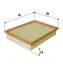 Воздушный фильтр WIX FILTERS WA9404