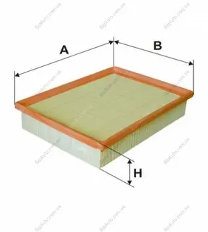 Фільтр повітряний WIX WIX FILTERS WA9404