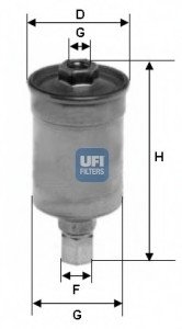 Паливний фільтр UFI 3151100 (фото 1)