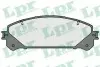 Комплект тормозных колодок, дисковый тормоз LPR 05P1691 (фото 1)