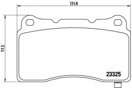 Гальмівні колодки дискові P09 004 BREMBO P09004