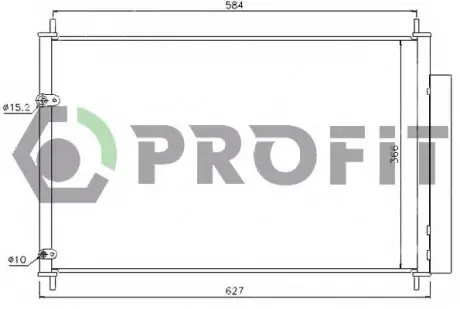 Конденсатор, кондиционер PROFIT PR2029C1