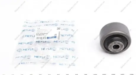 Сайлентблок задній нижній, важіль MEYLE 0146100033
