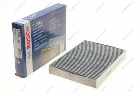 ФІЛЬТР САЛОНУ З АКТИВОВАНИМ ВУГІЛЛЯМ 1 987 435 562 BOSCH 1987435562