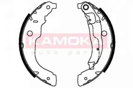 Комплект тормозных колодок KAMOKA JQ202061