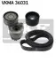 Поликлиновой ременный комплект SKF VKMA36031