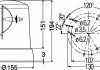 Проблесковый маячок HELLA 2RL008061111 (фото 2)