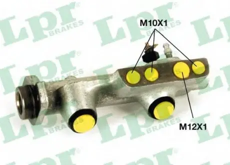 Тормозные колодки барабанные LPR 1101