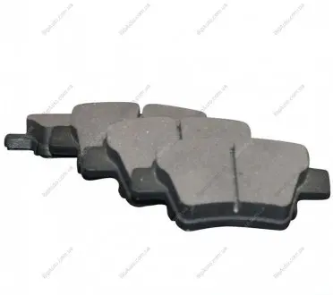 Гальмівні колодки зад. Peugeot 207/307/Citroen C4 06- (Bosch) JP GROUP 4163700410