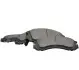 Гальмівні колодки перед. C-Crosser/Peugeot 4007 07- JP GROUP 3963600710 3963600710