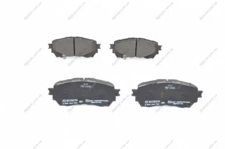 Тормозные колодки, дисковые. 0 986 494 793 BOSCH 0986494793