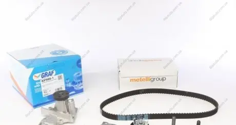 Комплект ГРМ з помпою води KP990-1 GRAF KP9901