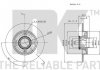 Диск гальмівний задній (з підшипником) PSA C4/307 2004- (Coated discs) NK 311947 (фото 2)