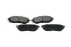 Комплект гальмівних колодок, дискове гальмо KAVO PARTS KBP8020