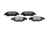 Комплект тормозных колодок, дисковый тормоз KAVO PARTS KBP2045