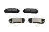 Комплект тормозных колодок, дисковый тормоз KAVO PARTS KBP1010