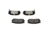 Комплект гальмівних колодок PARTS KBP-1010 KAVO KBP1010 (фото 3)