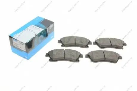 Комплект тормозных колодок, дисковый тормоз PARTS KAVO KBP1016