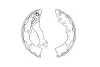 Комплект гальмівних колодок KAVO PARTS KBS4405
