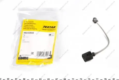 Датчик зносу гальмівних колодок TEXTAR 98050800