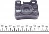 Комплект тормозных колодок, дисковый тормоз ICER 180978 (фото 2)