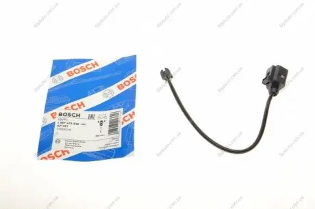 Датчик зносу гальмівних колодок (передніх) Porsche 911 12- (L=250mm) 1 987 474 546 BOSCH 1987474546