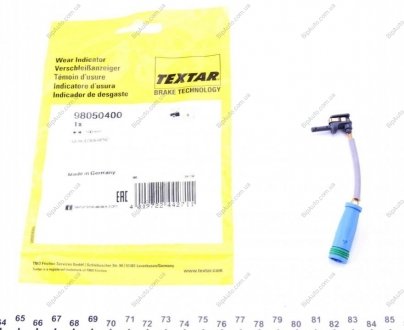 Датчик зносу гальмівних колодок TEXTAR 98050400 (фото 1)