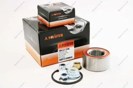 Подшипник ступицы +монтажный к-кт Audi A4,VW Golf IV 97- SHAFER SH157.22K