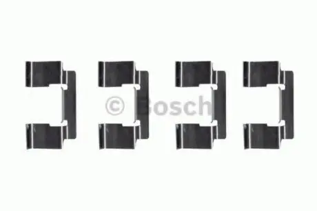Комплектуючі, колодки дискового гальма BOSCH 1987474319