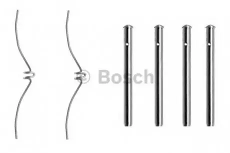 Комплектующие, колодки дискового тормоза BOSCH 1987474140