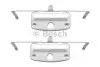 Комплектуючі, колодки дискового гальма BOSCH 1987474336