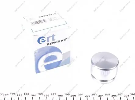 Поршень, корпус скобы тормоза ERT 150977C