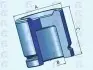 Поршень, корпус скоби гальма ERT 150968C