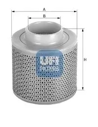 Повітряний фільтр 27.691.00 UFI 2769100