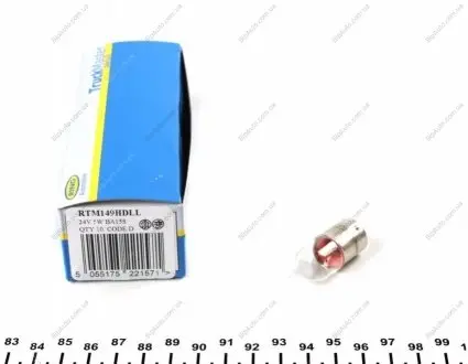 Автолампа R5W Ring RTM149HDLL