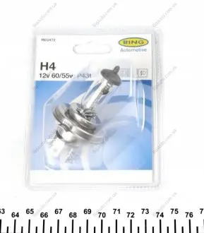 Автолампа H4 Ring REU472