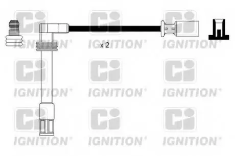 Комплект дротів запалювання QH QUINTON HAZELL XC1119