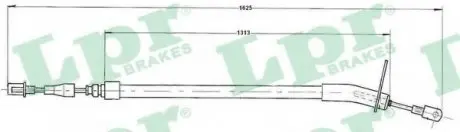 Трос, стояночная тормозная система LPR C0410B